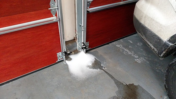 Air Infiltration Under Garage