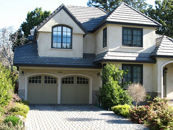 Carriage Wood Garage Door
