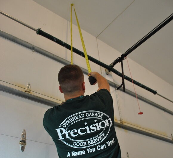 Tech Measuring Ceiling Height
