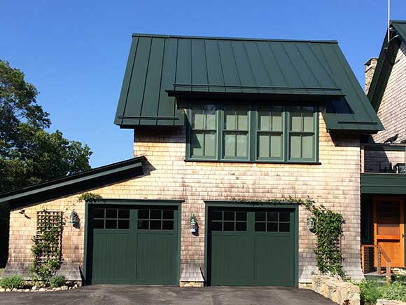 Evergreen Vinyl Garage Doors
