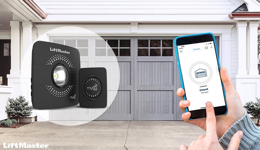 myQ smart hub garage