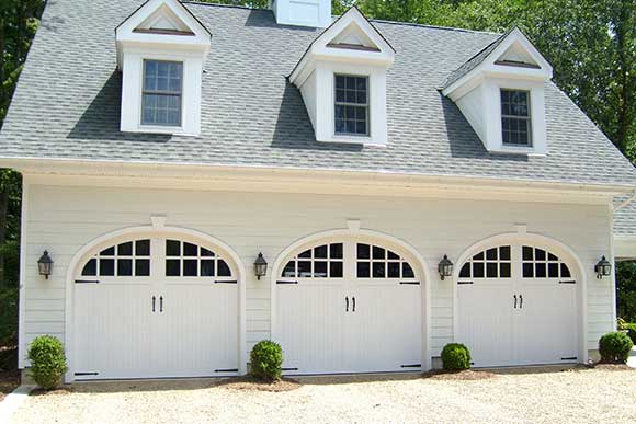 Vinyl Carriage House Doors